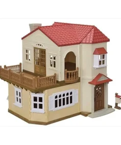 Sylvanian Families – Red Roof Country Home -secret Attic Playroom  Animal Doll Playset