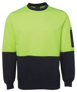 Hi Vis Comfort Fleecy Crew