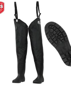 NS BLACK HOLE Fishing Waterproof Knee Thigh BOOTS Type-B Size-M