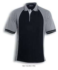 Mens Panel Polos