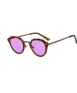 Aqua Di Polo Purple & Brown Sunglass Unisex