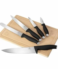 Berlinger Haus – 6 pcs knife set with bamboo cutting board